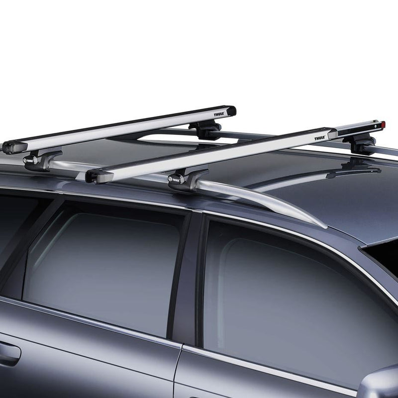 Thule SlideBar Evo Roof Bars Aluminum fits MG 3 2024- 5 doors with Normal Roof Thule - Bars 4 Cars