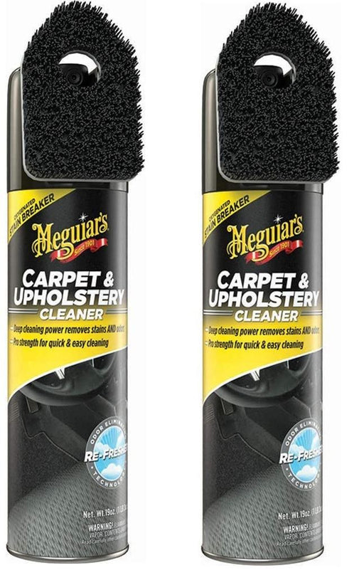 2x Meguiar's G192119EU Carpet & Upholstery Cleaner 539g Meguiar's - Bars 4 Cars