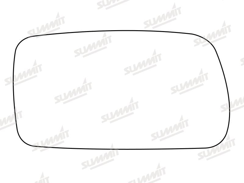 Summit Stick-On Anti Dazzle Mirror Glass fits Citroen Xantia RHS Summit - Bars 4 Cars