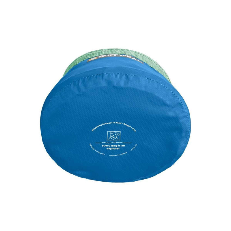 Ruffwear Trail Runner Ultralight Dog Bowl in Blue Pool Ruffwear - Bars 4 Cars