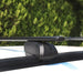 Roof Bars Rack Black fits Volkswagen Id.4 2020-Onwards for Flush Rails 75KG Summit - Bars 4 Cars