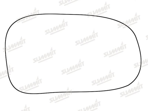 Summit Stick-On Standard Mirror Glass fits Rover 400 RHS Summit - Bars 4 Cars