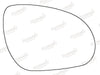 Summit Stick-On Standard Mirror Glass fits Hyundai i30 84mm RHS Summit - Bars 4 Cars