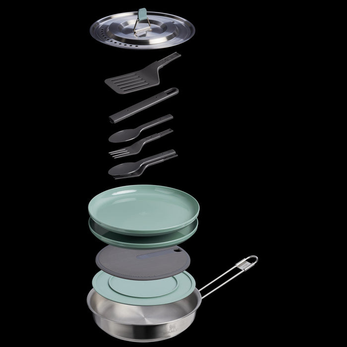 Stanley Wildfare Core Fry Pan Cookset Shale/Charcoal Stanley - Bars 4 Cars