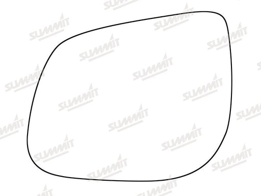 Summit Heated Base Plate With Standard Mirror Glass fits Kia Picanto 12 on LHS Summit - Bars 4 Cars
