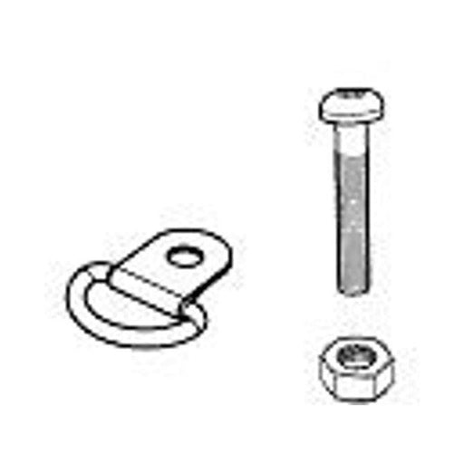 Thule Hitch arm hardware kit Kit - Thule Courier Replacement Part 1500054789 Thule - Bars 4 Cars