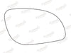 Summit Stick-On Standard Mirror Glass fits Vauxhall Vectra 03 on RHS Summit - Bars 4 Cars