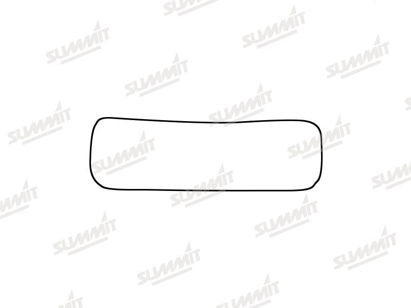 Summit Stick-On Commercial Lower Blind-Spot Mirror Glass fits Iveco Daily 00-06 LHS & RHS Summit - Bars 4 Cars