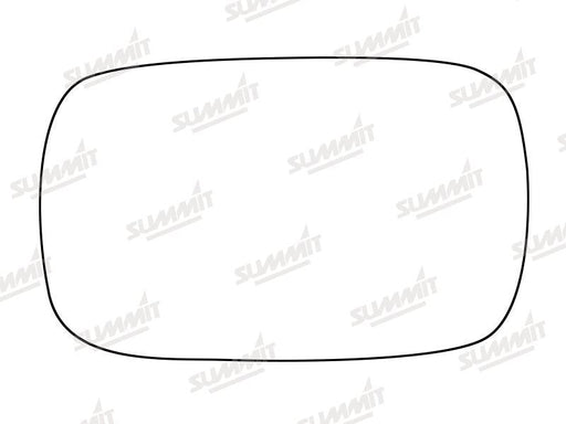 Summit Stick-On Standard Mirror Glass fits Rover SDI RHS LHS Summit - Bars 4 Cars