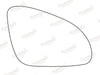Summit Stick-On Aspheric Mirror Glass fits Vauxhall Astra J 10 on (Not Including Coupe) RHS Summit - Bars 4 Cars