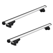 Thule ProBar Evo Roof Bars Aluminum fits Volkswagen Sharan 2010- MPV 5-dr with Raised Rails Thule - Bars 4 Cars