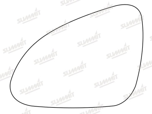 Summit Stick-On Standard Mirror Glass fits Vauxhall Insignia Astra J Coupe LHS Summit - Bars 4 Cars