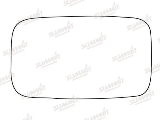 Summit Stick-On Standard Mirror Glass fits Triumph Acclaim LHS Summit - Bars 4 Cars