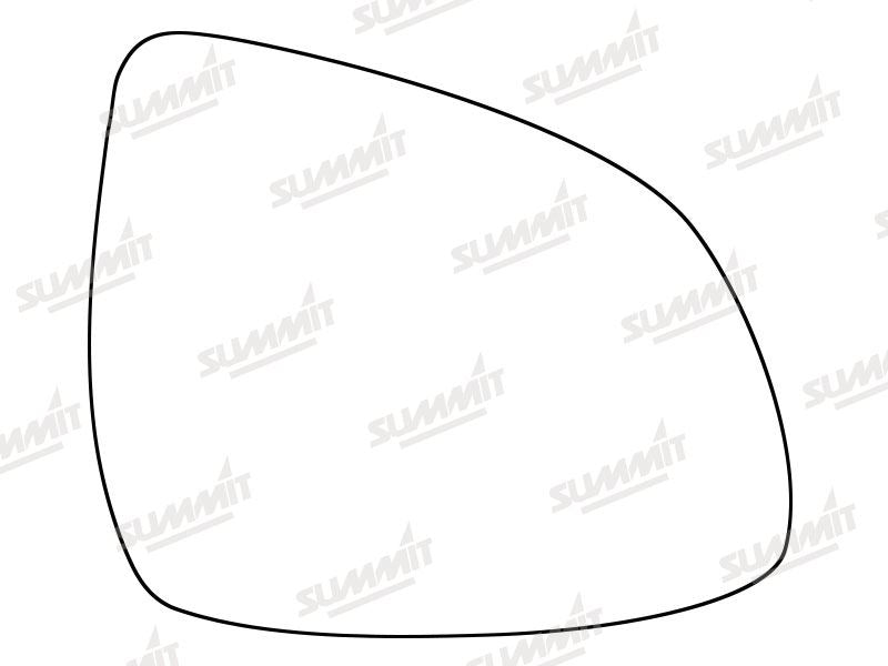 Summit Stick-On Aspheric Mirror Glass fits BMW X3, X4 & X5 RHS Summit - Bars 4 Cars