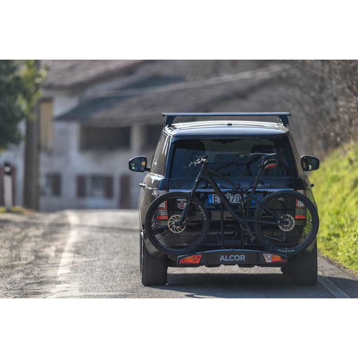 Menabo Alcor 2 Tilting Bike Rack for Towbar (60kg Max.) Menabo - Bars 4 Cars