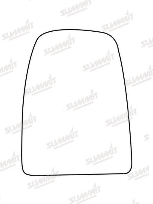 Summit Heated Base Plate With Commercial Mirror Glass fits Iveco Daily 14 on RHS Summit - Bars 4 Cars