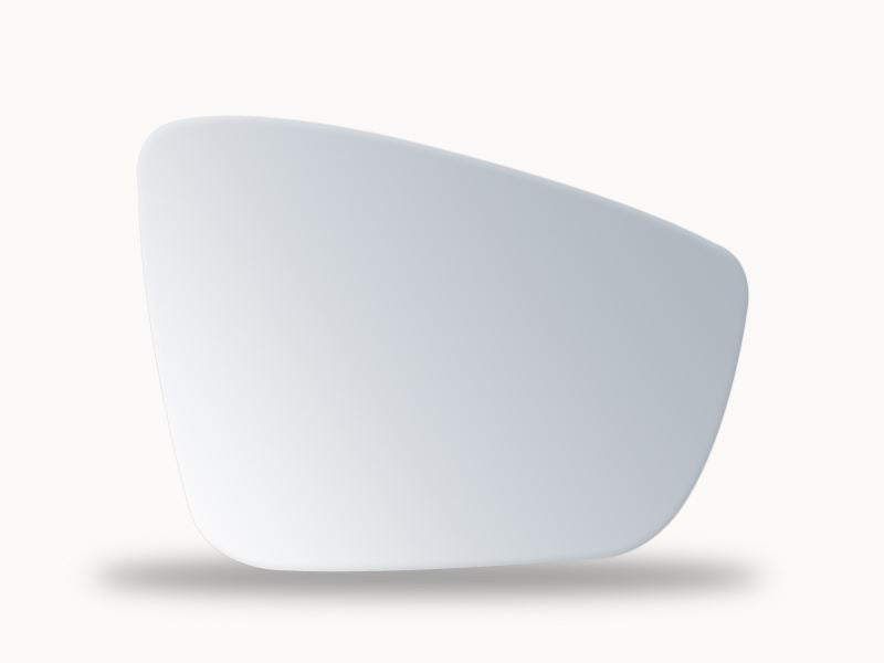 Summit Stick-On Standard Mirror Glass fits VW Polo 09 to 13 RHS Summit - Bars 4 Cars