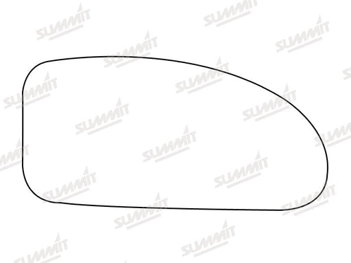 Summit Non-Heated Base Plate With Standard Mirror Glass fits Ford Focus 98 to 04 RHS Summit - Bars 4 Cars