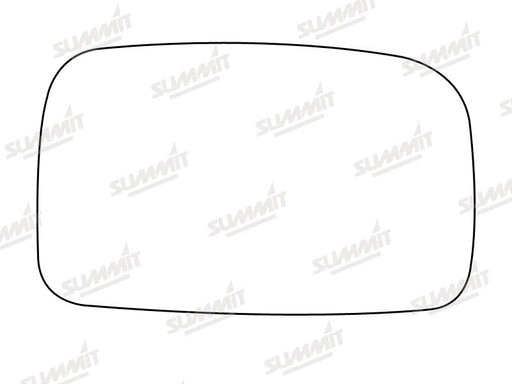 Summit Stick-On Standard Mirror Glass fits VW Polo 96 on RHS Summit - Bars 4 Cars