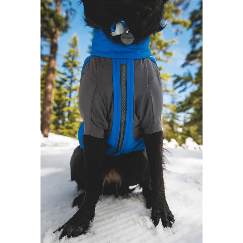 Ruffwear Vert Coverall Dog Snow Suit in Blue Pool (Small) Ruffwear - Bars 4 Cars