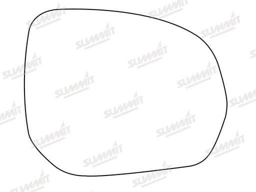 Summit Stick-On Standard Mirror Glass fits Citroen C3, C4 Picasso, Peugeot 3008, 5008 508 RHS Summit - Bars 4 Cars