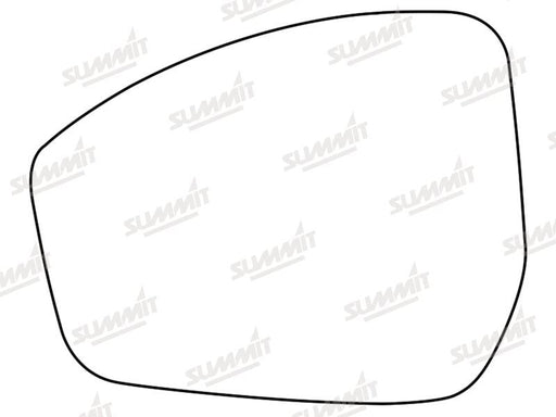 Summit Stick-On Standard Mirror Glass fits Range Rover Evoque 14 on LHS Summit - Bars 4 Cars