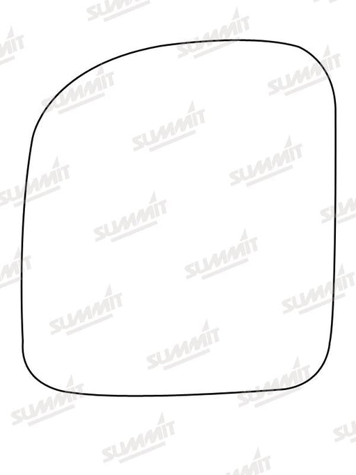 Summit Stick-On Standard Mirror Glass fits Renault Kangoo 98 on RHS Summit - Bars 4 Cars