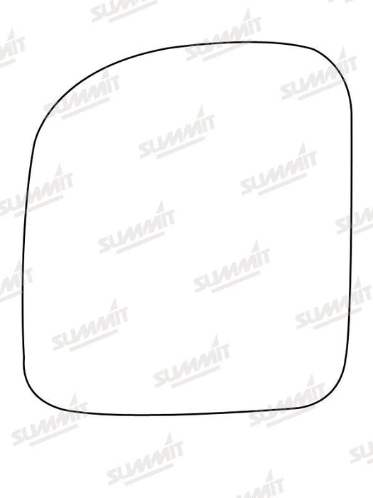 Summit Stick-On Standard Mirror Glass fits Renault Kangoo 98 on RHS Summit - Bars 4 Cars