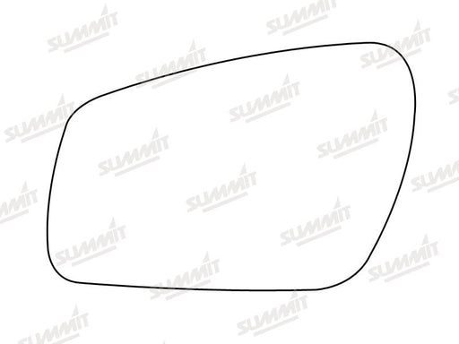 Summit Stick-On Standard Mirror Glass fits Ford Mondeo Focus 05 on LHS Summit - Bars 4 Cars