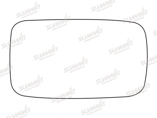 Summit Non-Heated Base Plate With Standard Mirror Glass fits Ford Fiesta 89 to 94 RHS Summit - Bars 4 Cars
