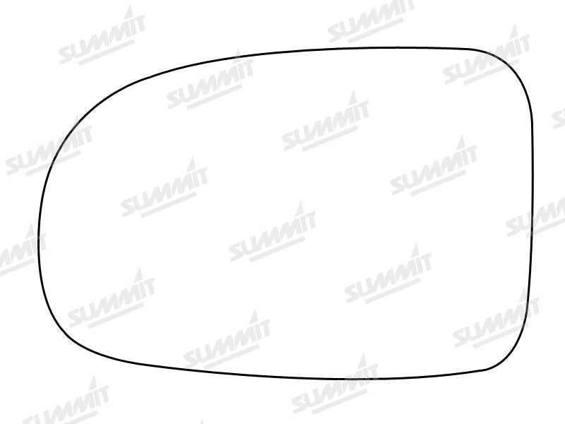 Summit Heated Base Plate With Blind Spot Mirror Vauxhall Corsa 00-06 LHS Summit - Bars 4 Cars