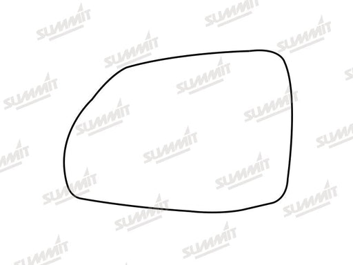 Summit Stick-On Standard Mirror Glass fits Audi Q7 & SQ7 16 On LHS Summit - Bars 4 Cars