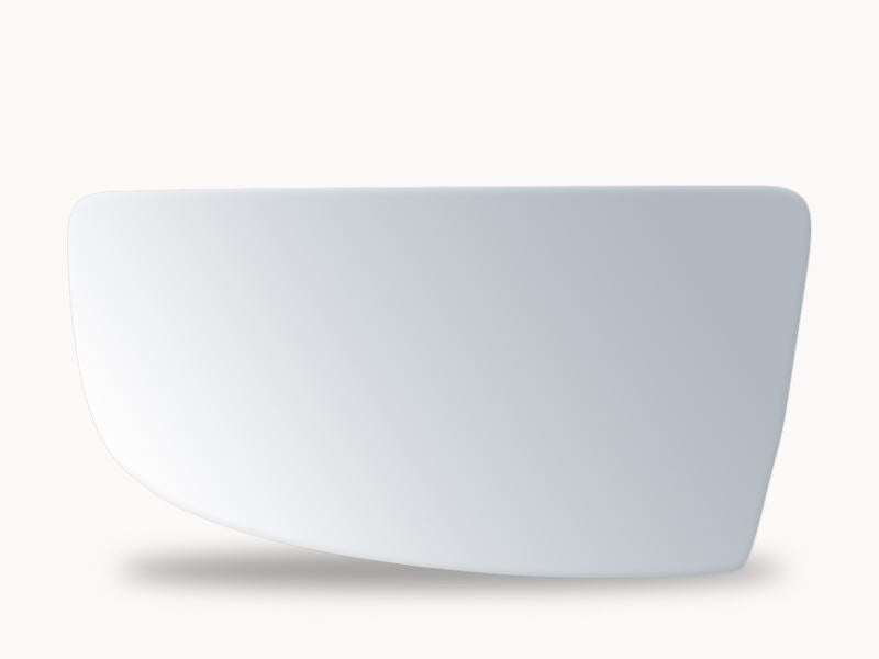 Summit Stick-On Commercial Lower Blind-Spot Mirror Glass fits Ford Transit LHS Summit - Bars 4 Cars