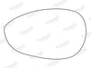 Summit Stick-On Standard Mirror Glass fits Fiat 500 Punto 05 on LHS Summit - Bars 4 Cars