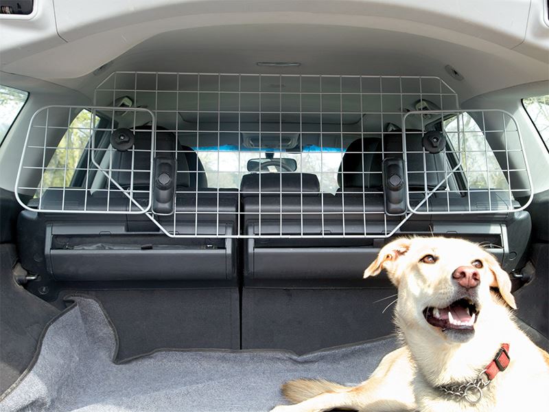 Car Headrest Mesh Dog Guard by UKB4C Summit - Bars 4 Cars
