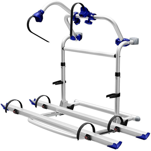 Fiamma Carry Bike Pro M Blue Foldable Bike Rack for RVs Fiamma - Bars 4 Cars