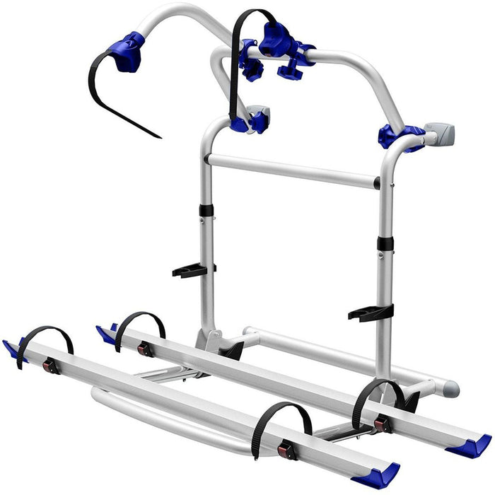 Fiamma Carry Bike Pro M Blue Foldable Bike Rack for RVs Fiamma - Bars 4 Cars