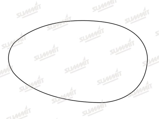 Summit Stick-On Standard Mirror Glass fits Rover 25 99 on 45 00 on LHS Summit - Bars 4 Cars
