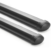 Summit SUP-037 Premium Multi Fit Roof Bars, Black Steel, Set of 2 - Summit Shop