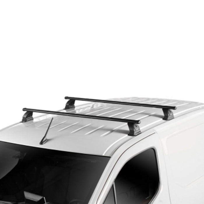 SUP-091 Premium Multi Fit Roof Bars, Black Steel, Set of 2 Summit - Bars 4 Cars