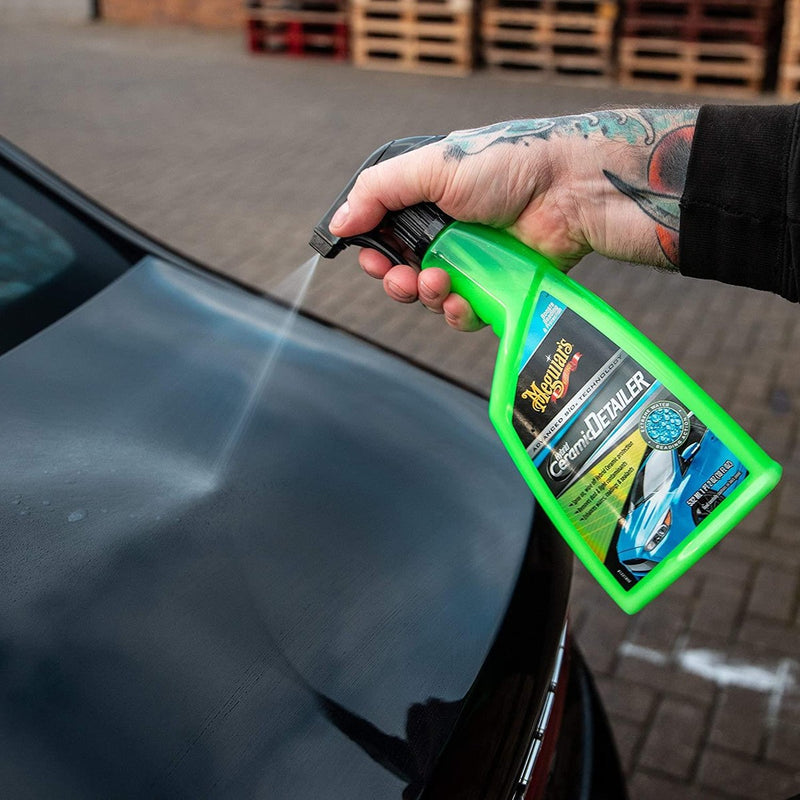 Meguiar's Hybrid Ceramic Detailer & Ceramic Spray Wax 768ml Car Care Bundle Meguiars - Bars 4 Cars