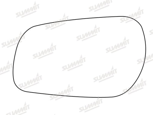 Summit Stick-On Standard Mirror Glass fits Citroen Xsara 97 on LHS Summit - Bars 4 Cars