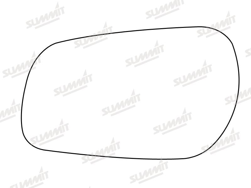 Summit Stick-On Standard Mirror Glass fits Citroen Xsara 97 on LHS Summit - Bars 4 Cars