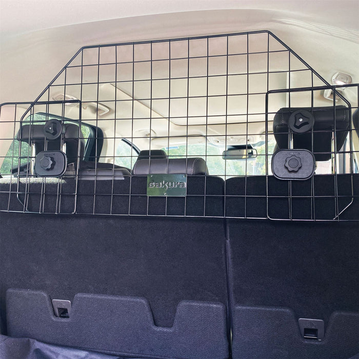 Sakura SS5453 Car Partition SUV Dog Guard Mesh Headrest In Black