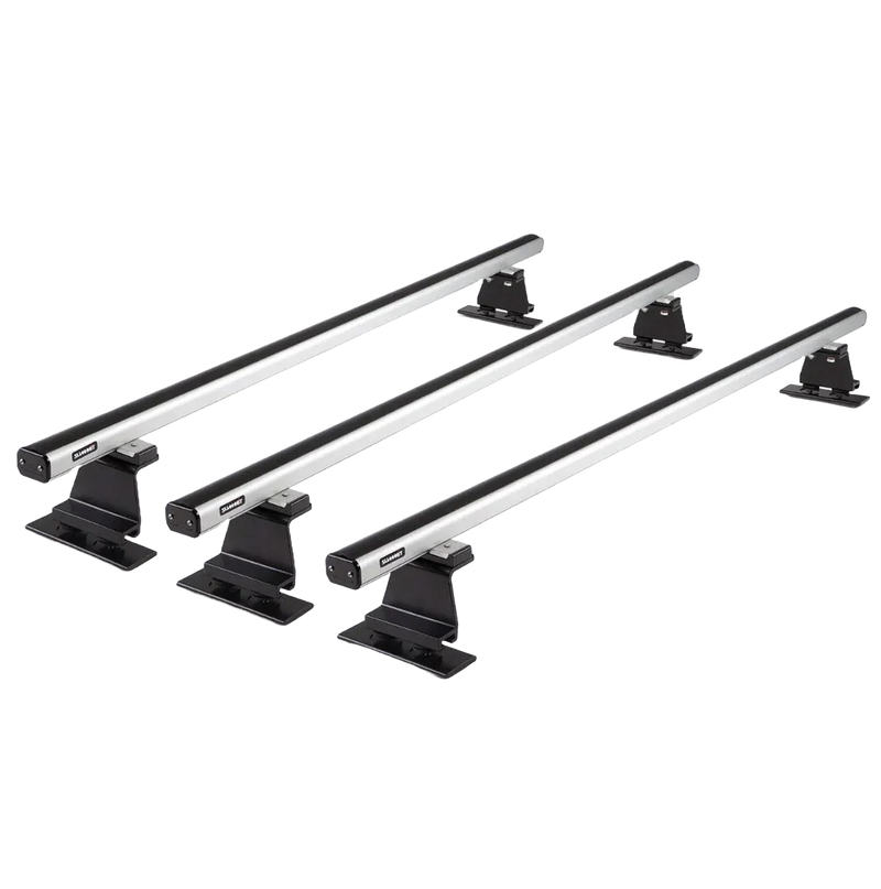 Summit Commercial 3 x Aluminium Fixed Point Roof Bars Rack 1.5m SULC-014 Summit - Bars 4 Cars
