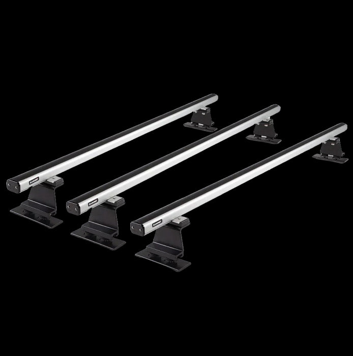 Summit Commercial 3 x Aluminium Fixed Point Roof Bars Rack 1.5m SULC-014 Summit - Bars 4 Cars