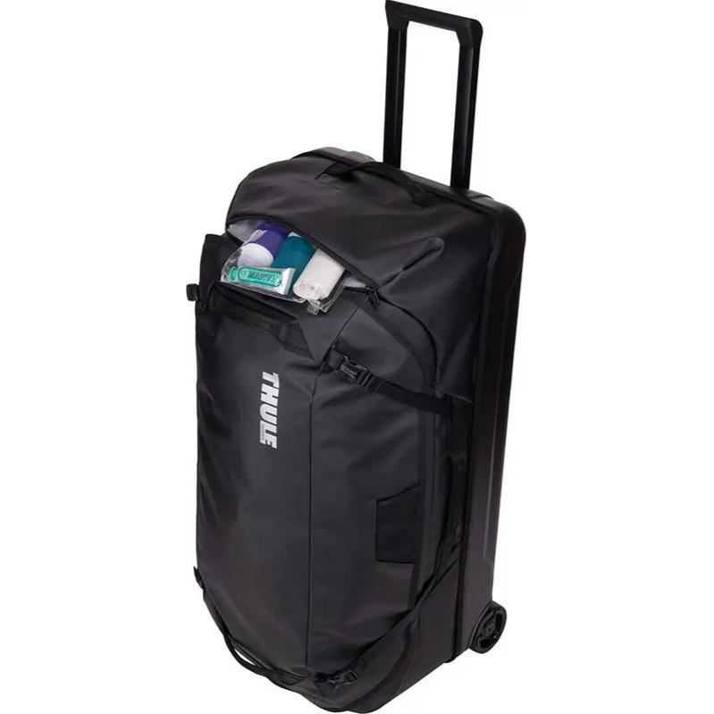 Thule Chasm check 110l in wheeled duffel suitcase black Thule - Bars 4 Cars