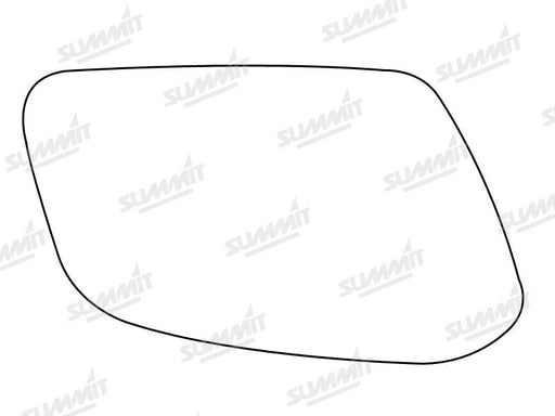 Summit Stick-On Standard Mirror Glass fits Citroen XM 94 on RHS Summit - Bars 4 Cars