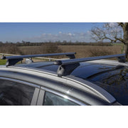 SUM-004 / SWRB19 Roof Bars Silver 1.2m Flush Rail - Summit Shop