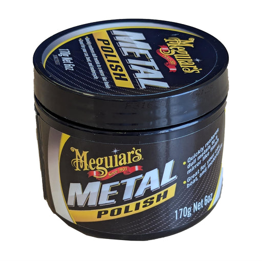 2x Meguiar's G1211600EU All Metal Polish 170g Meguiar's - Bars 4 Cars